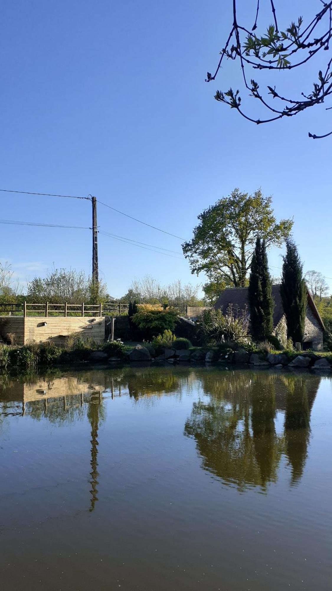 Ancien Moulin Pres D'Un Ruisseau Villa Sallen Eksteriør bilde